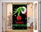 Merry Christmas Door Cover Xmas Winter Holiday Party Decoration Front Porch(70.87"L x 35.43"W)